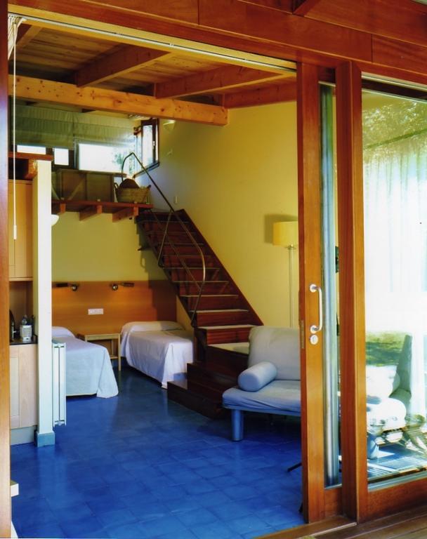 Bungalow Camping Los Manzanos Santa Cruz de Oleiros Pokoj fotografie