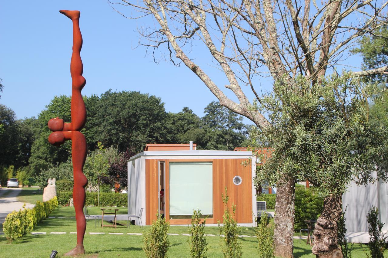 Bungalow Camping Los Manzanos Santa Cruz de Oleiros Exteriér fotografie