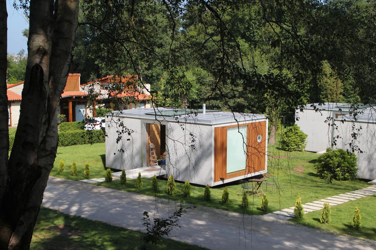 Bungalow Camping Los Manzanos Santa Cruz de Oleiros Exteriér fotografie