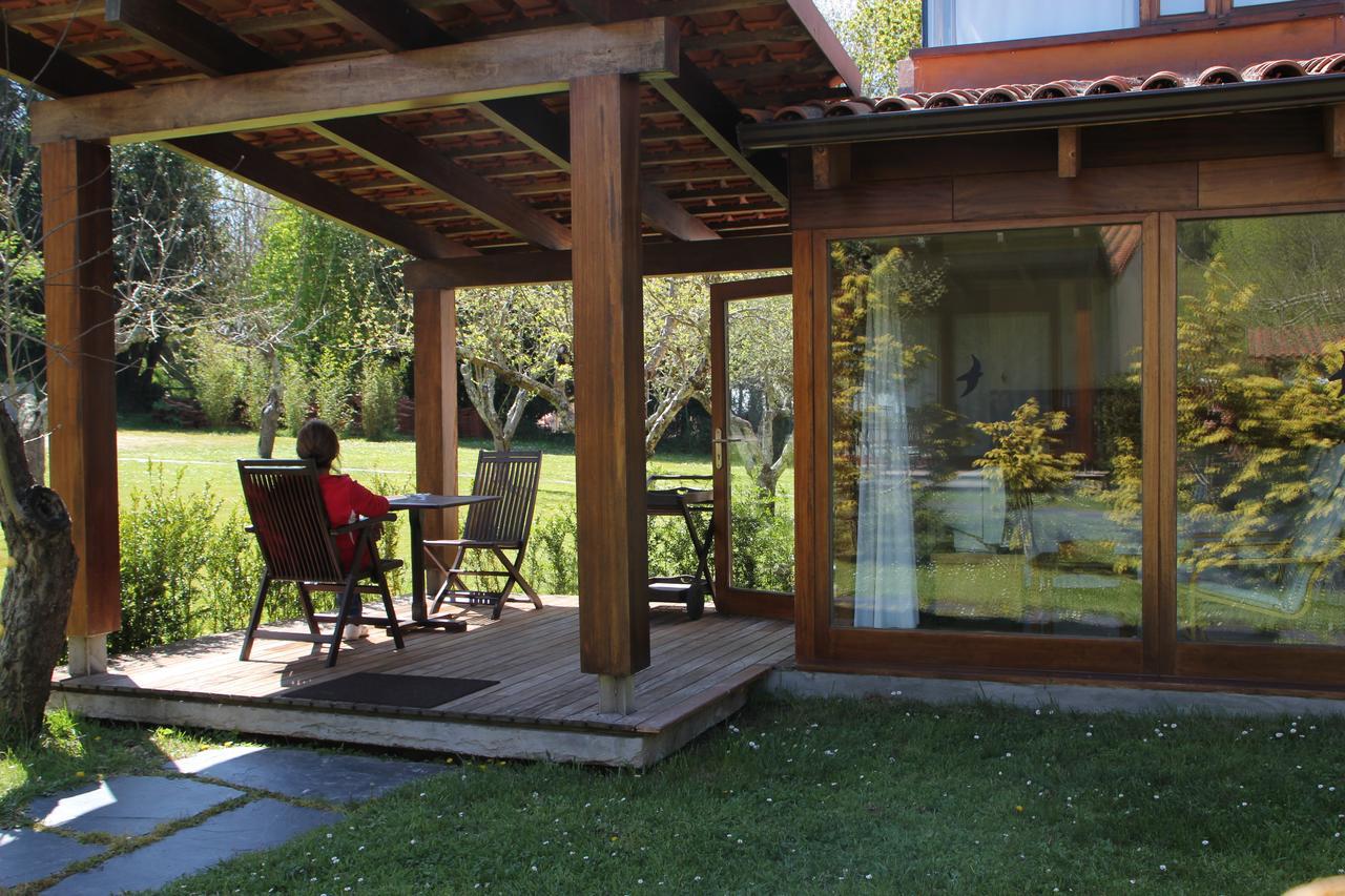 Bungalow Camping Los Manzanos Santa Cruz de Oleiros Exteriér fotografie